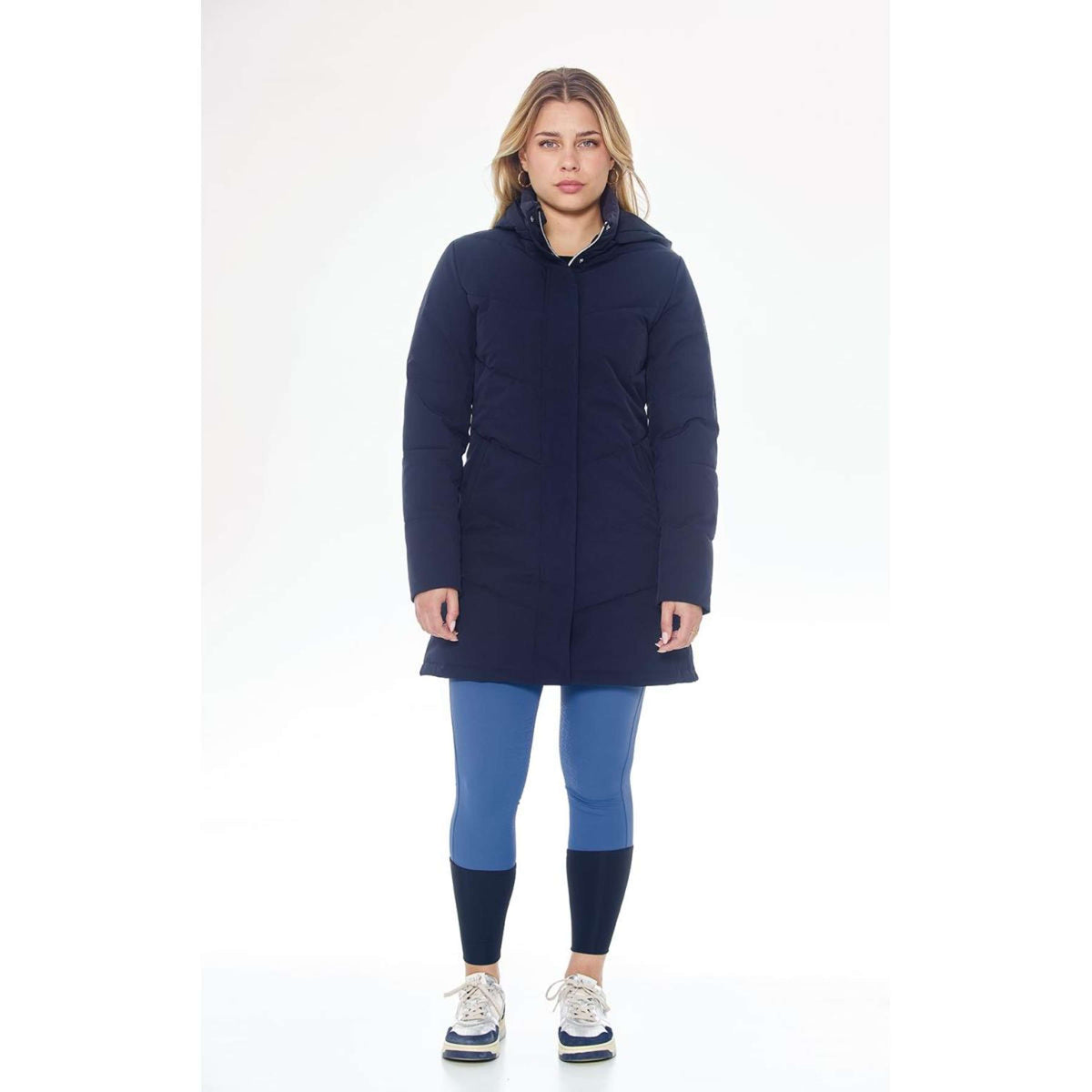 Harcour Parka Pich Long Navy