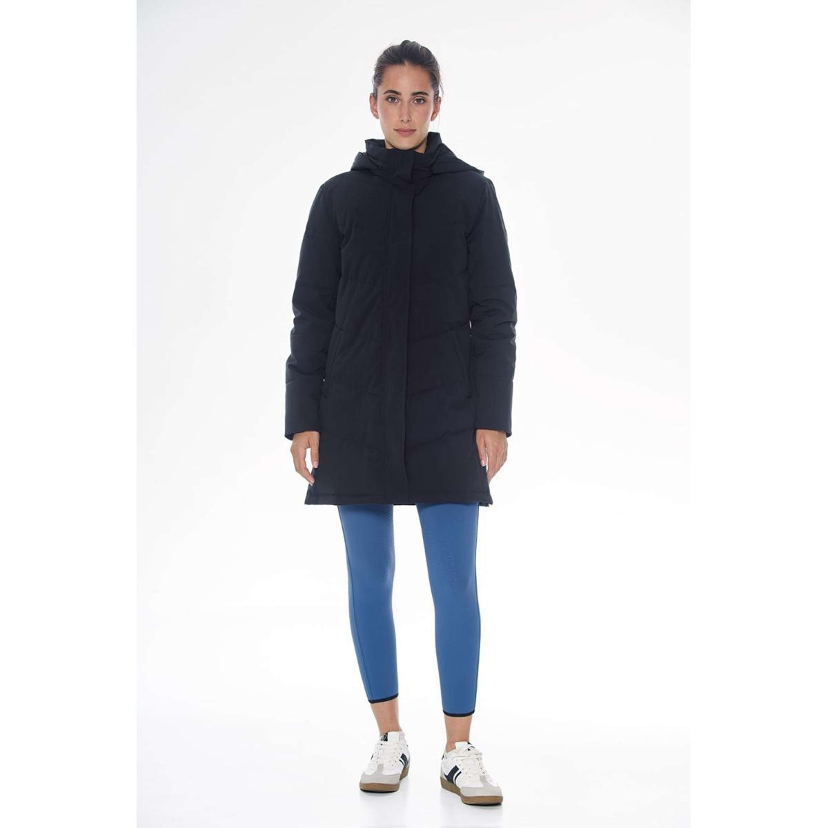 Harcour Parka Pich Long Black