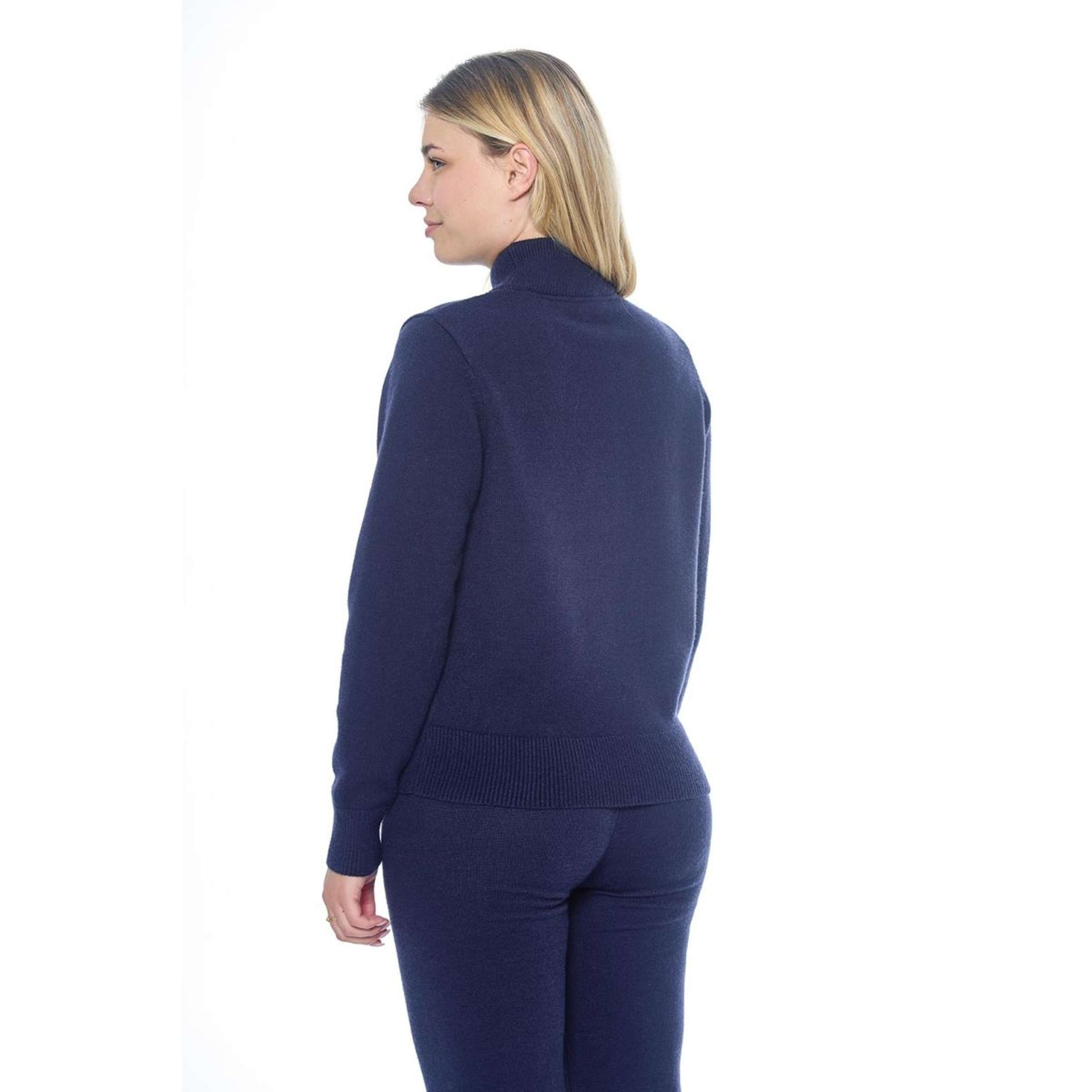 Harcour Sweater Plaza Women Navy