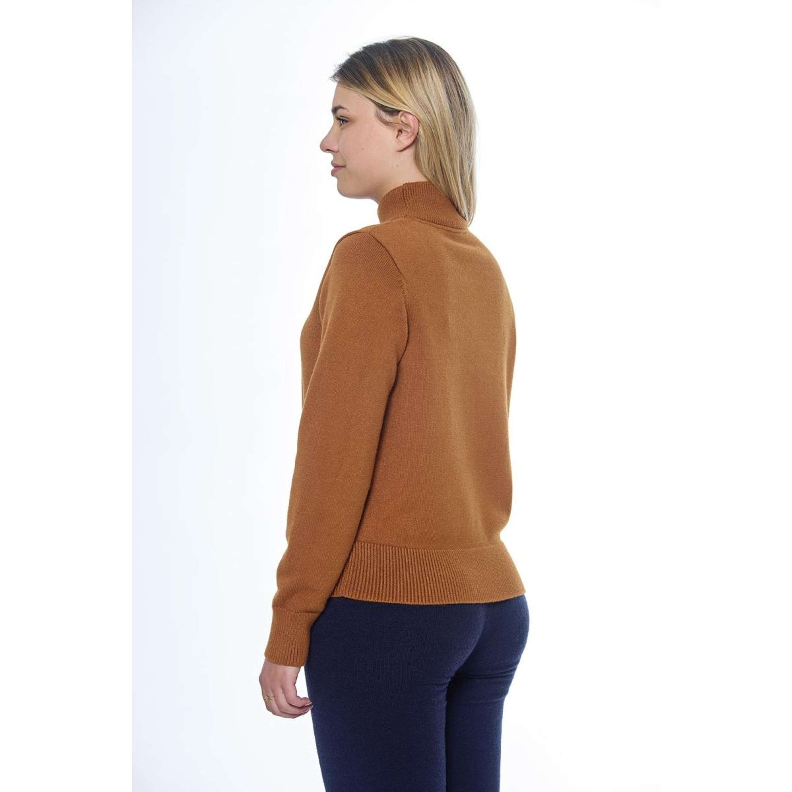 Harcour Sweater Plaza Women Golden yellow