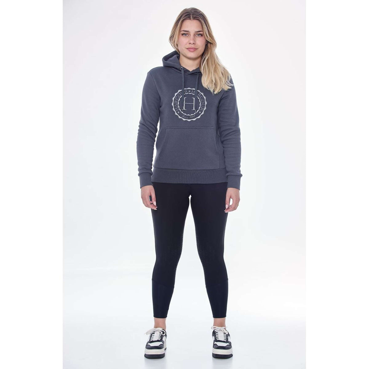 Harcour Hoodie Samy Unisex DarkGrey