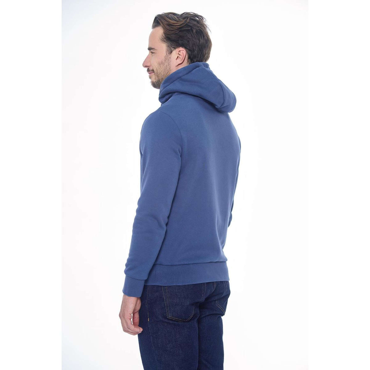 Harcour Hoodie Samy Unisex Steel Blue