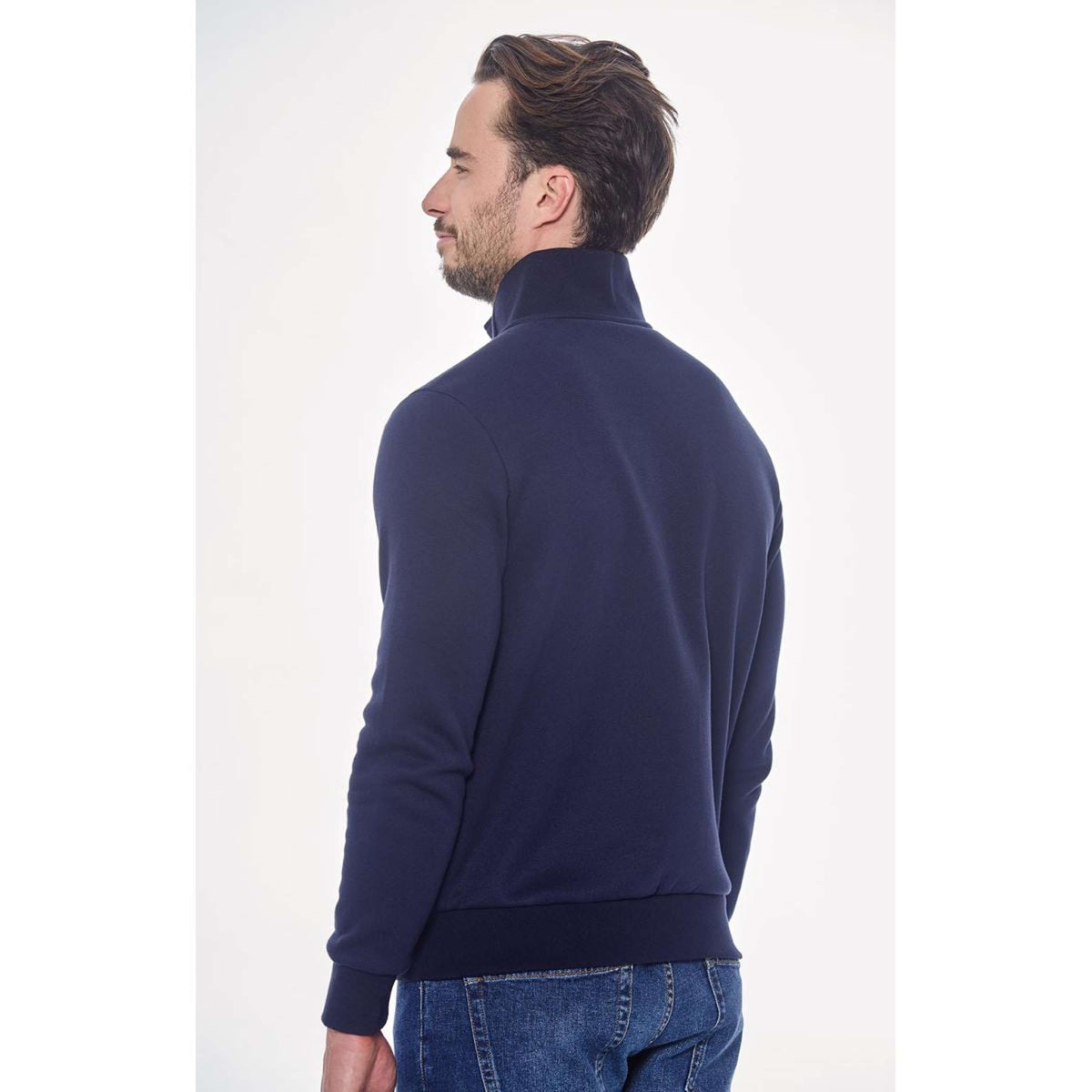 Harcour Hoodie Saxo Men Navy