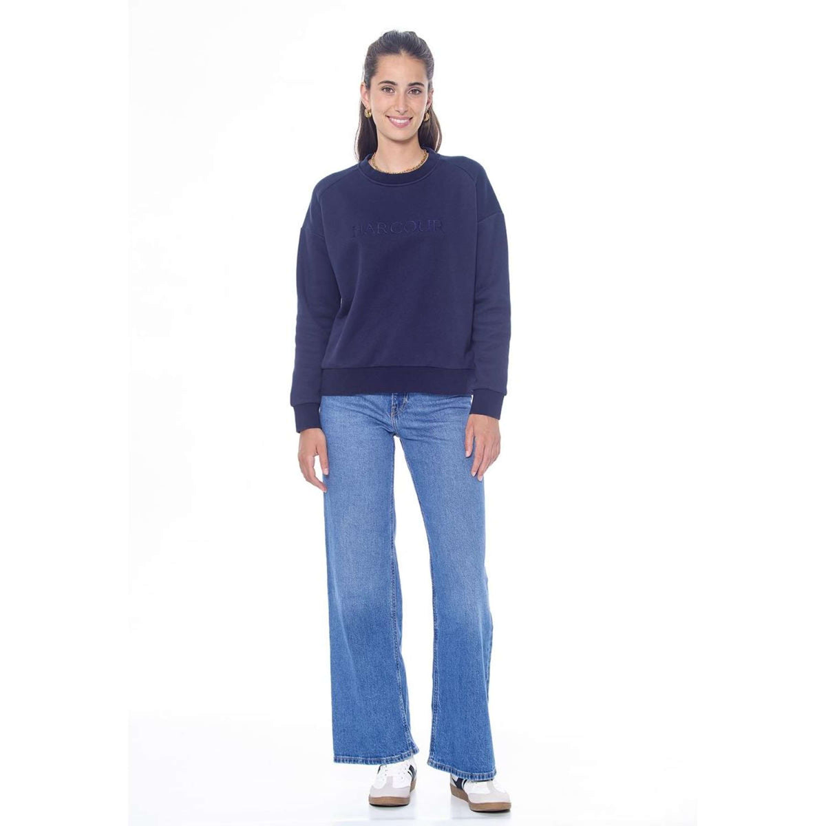 Harcour Sweater Sirius Women Navy