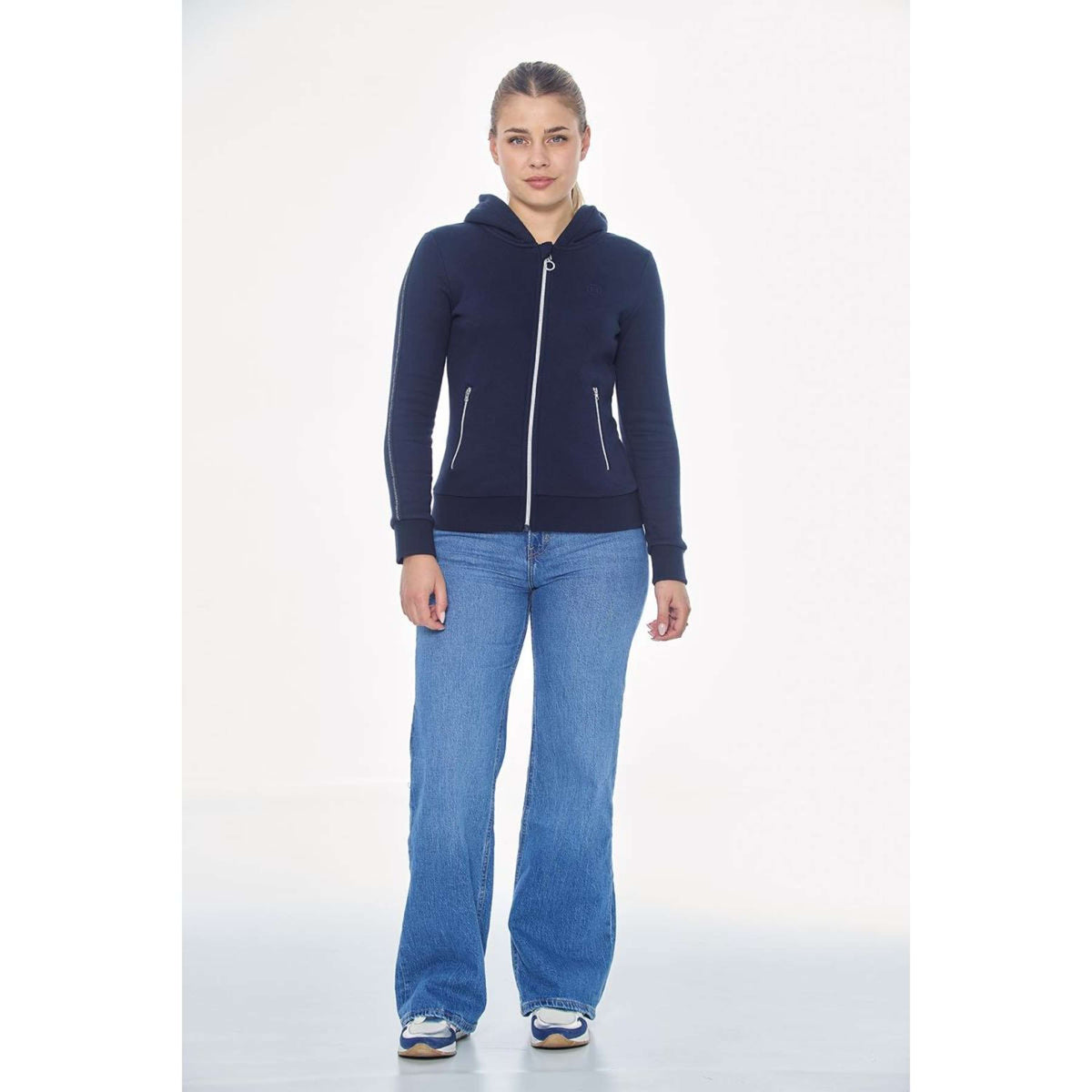 Harcour Zip-Hoodie Sworm Women Navy