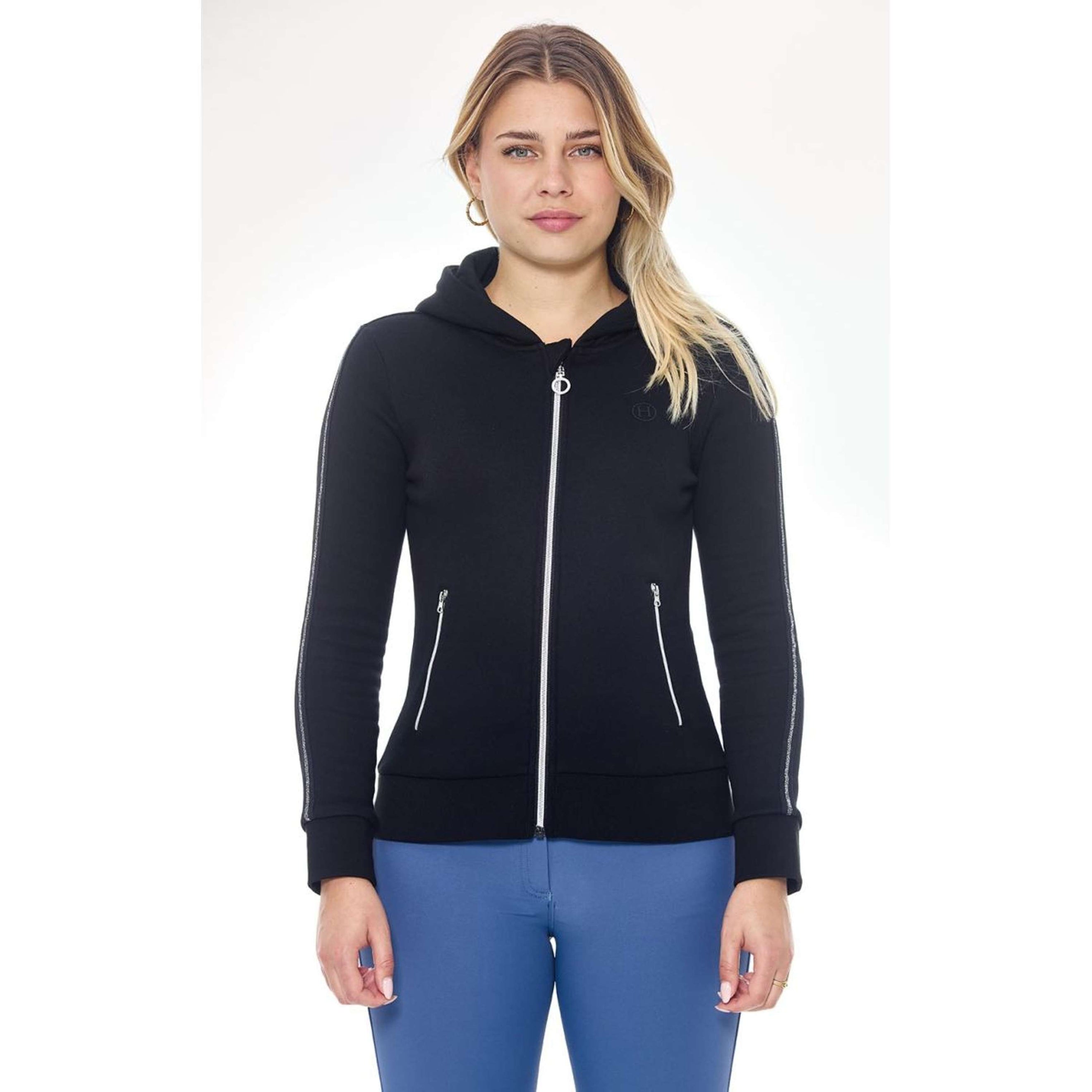 Harcour Zip-Hoodie Sworm Women Black