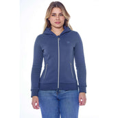 Harcour Zip-Hoodie Sworm Women Steel Blue