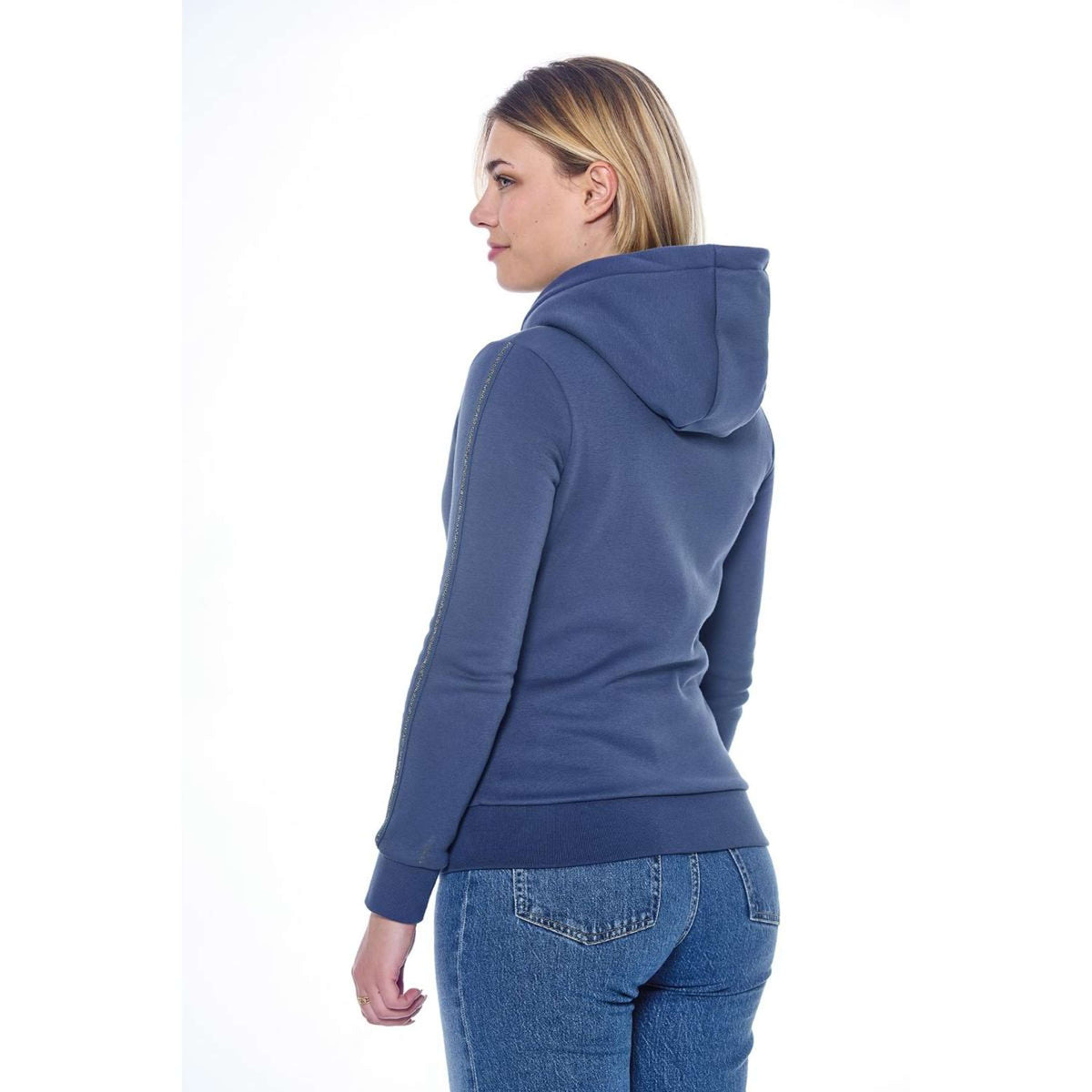 Harcour Zip-Hoodie Sworm Women Steel Blue