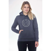 Harcour Hoodie Samy Unisex Anthracite