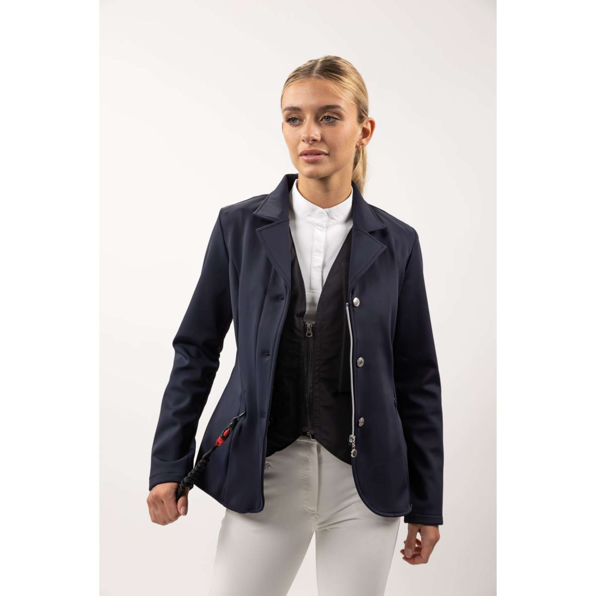 Harcour Airbag Jacket Pack Kanji Competition Jacket Bi Fabric Women Navy