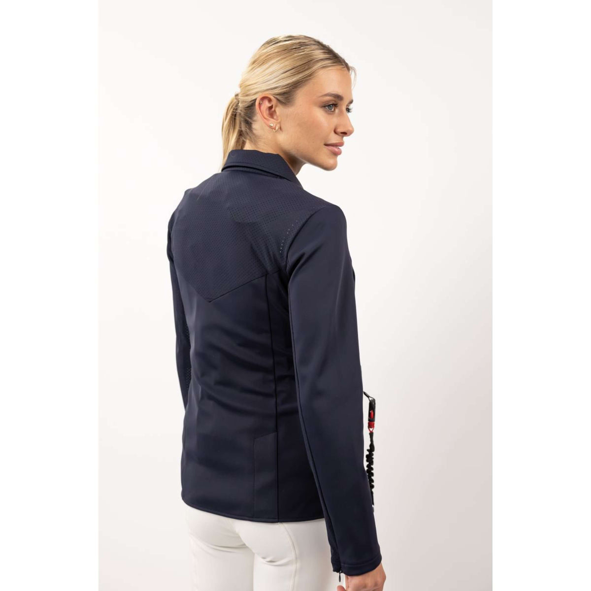 Harcour Airbag Jacket Pack Kanji Competition Jacket Bi Fabric Women Navy