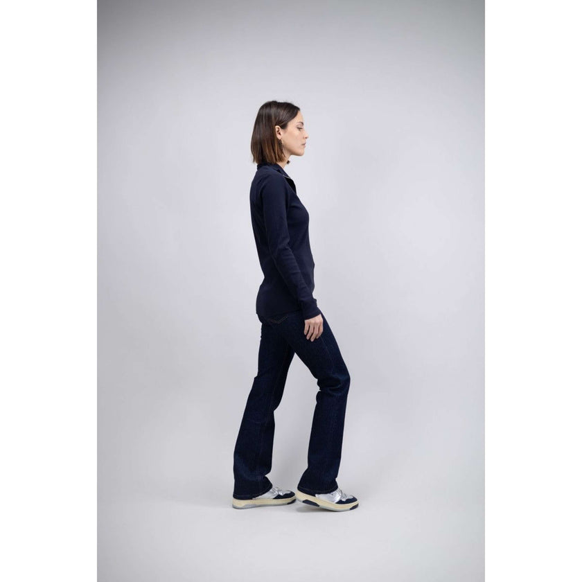 Harcour Poloshirt LS Pipal Women Navy