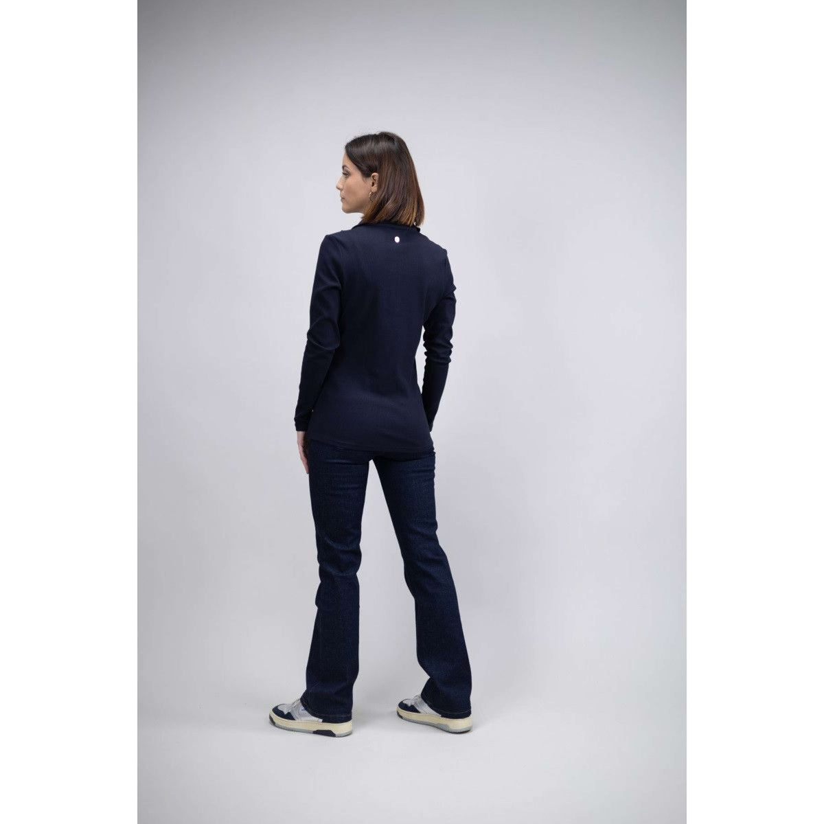 Harcour Poloshirt LS Pipal Women Navy