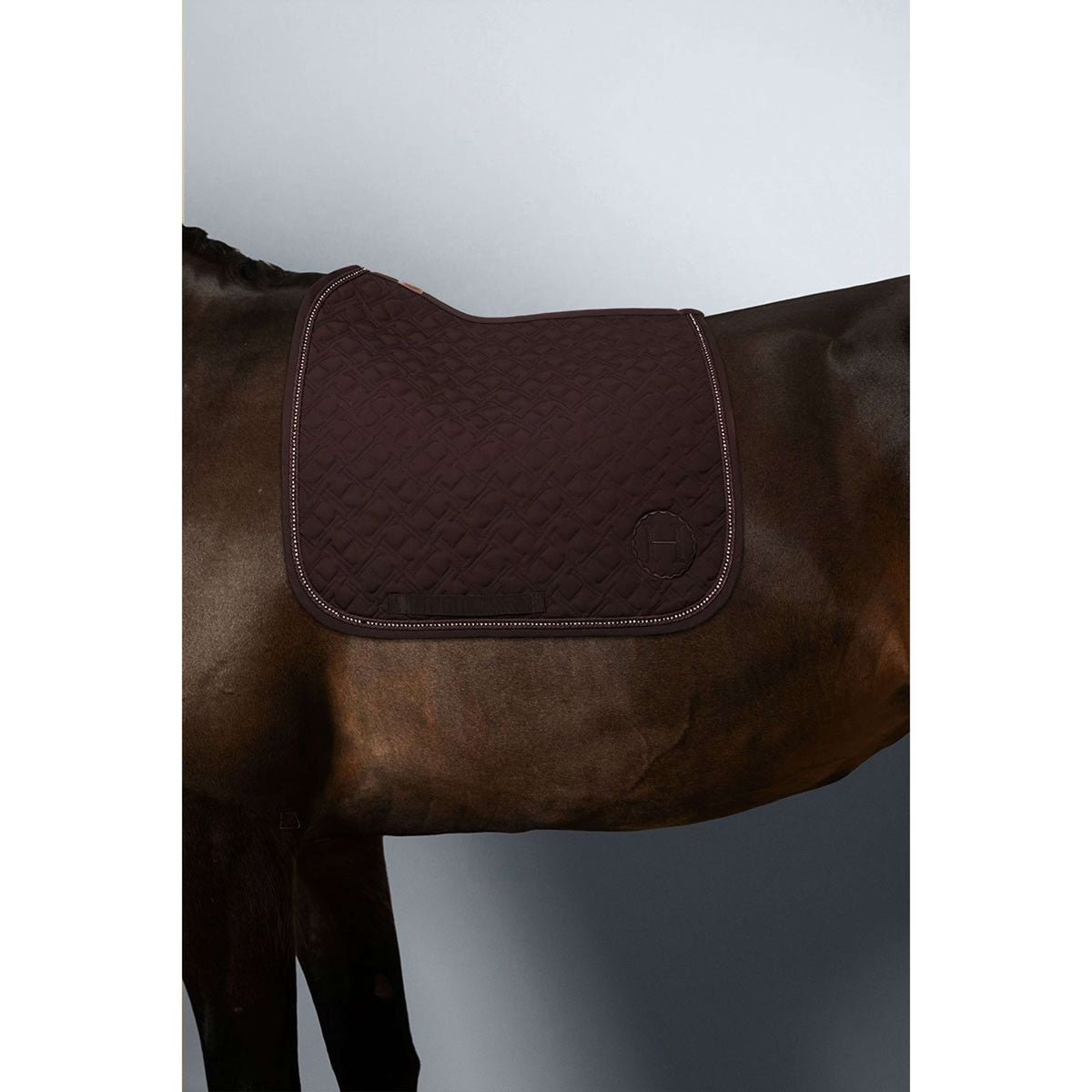 Harcour Saddlepad Saphir Dressage Dark Brown