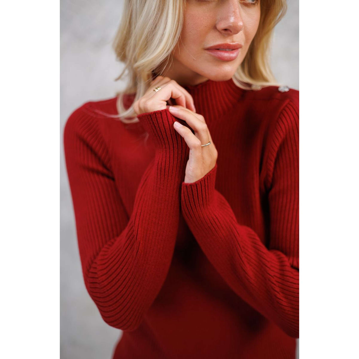 Harcour Sweater Swambi Women Ruby Red