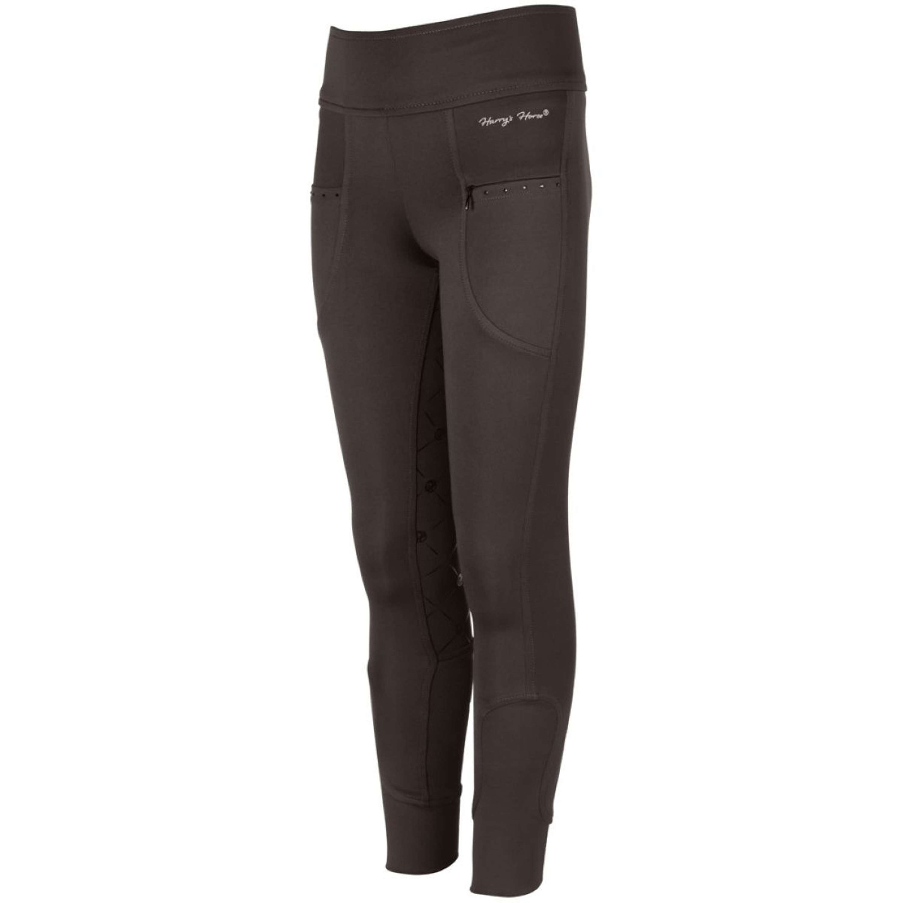 Harry's Horse Riding Legging Equitights Rookie Full Grip Brown