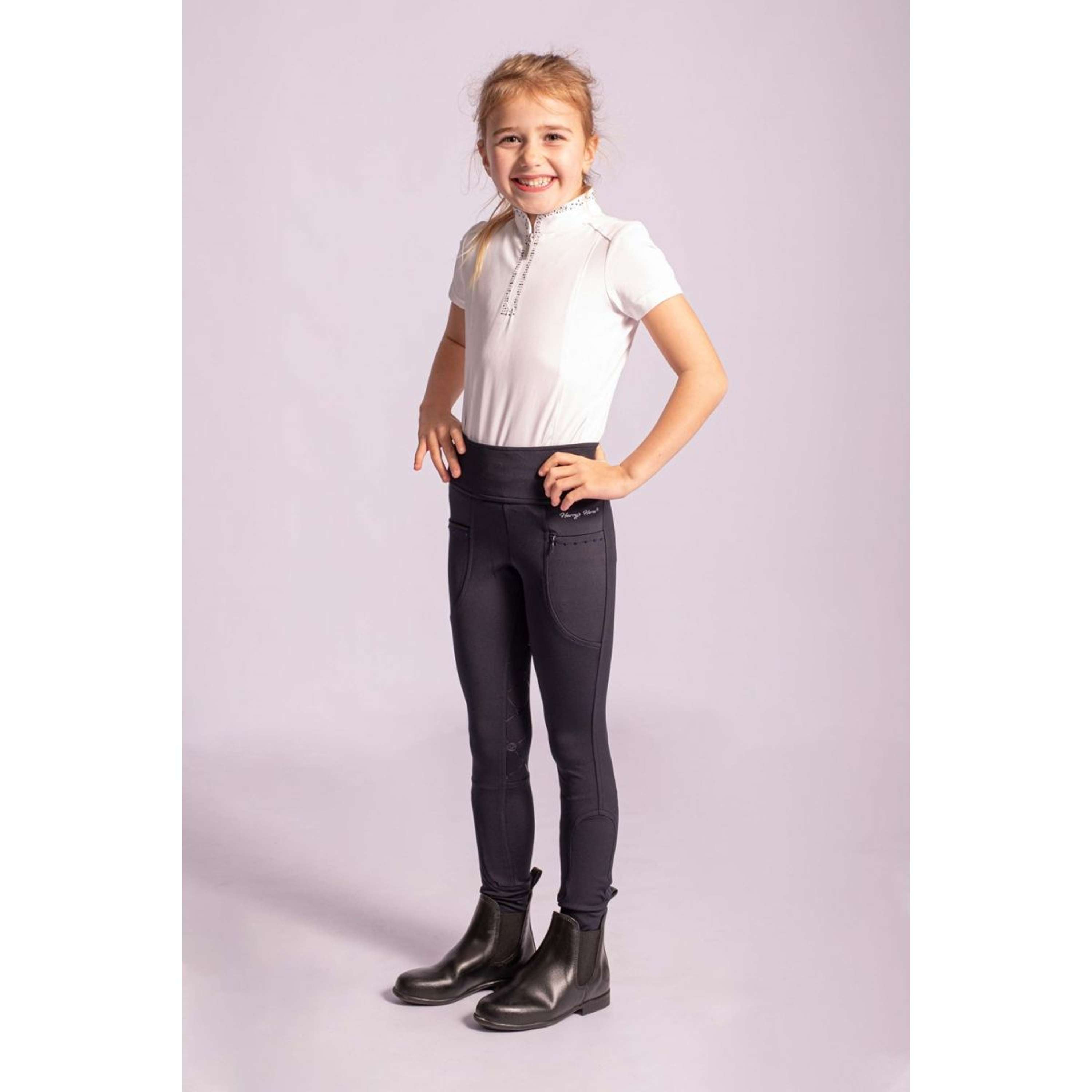 Harry's Horse Riding Legging Equitights Rookie Full Grip Navy