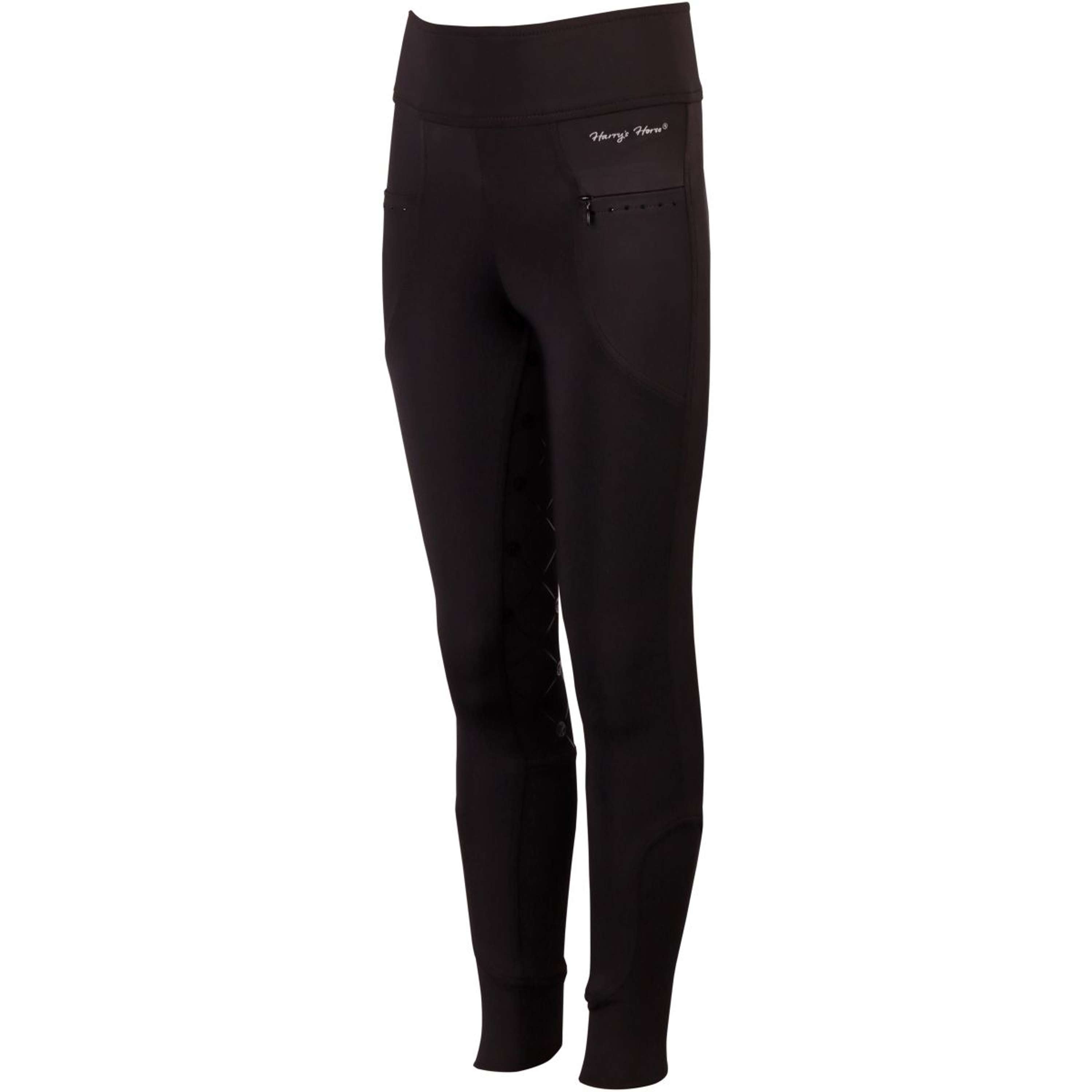 Harry's Horse Riding Legging Equitights Rookie Full Grip Black