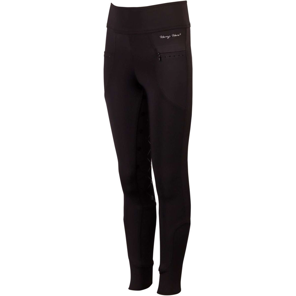 Harry's Horse Riding Legging Equitights Rookie Full Grip Black