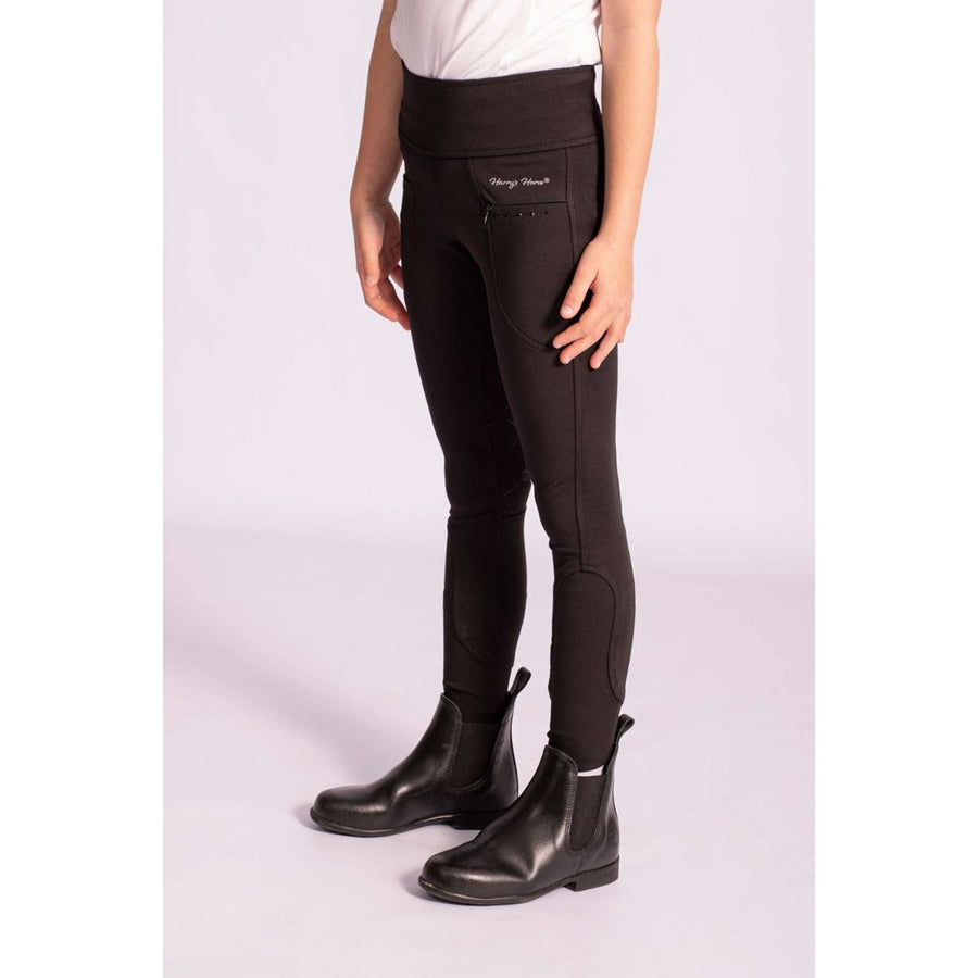 Harry's Horse Riding Legging Equitights Rookie Full Grip Black
