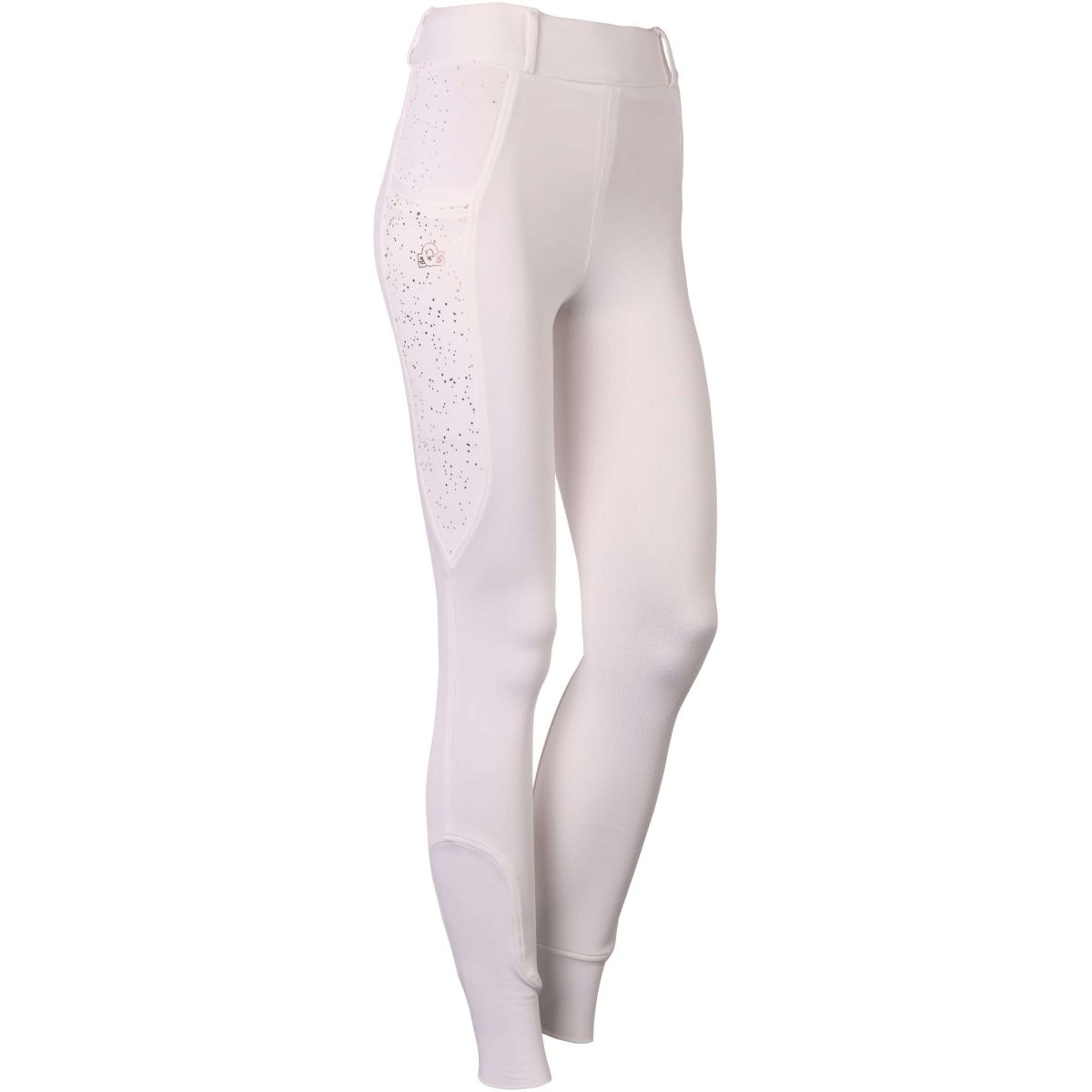 Harry's Horse Riding Legging EQS Burgundy Full Grip White