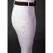 Harry's Horse Breeches EQS Burgundy Full Grip White