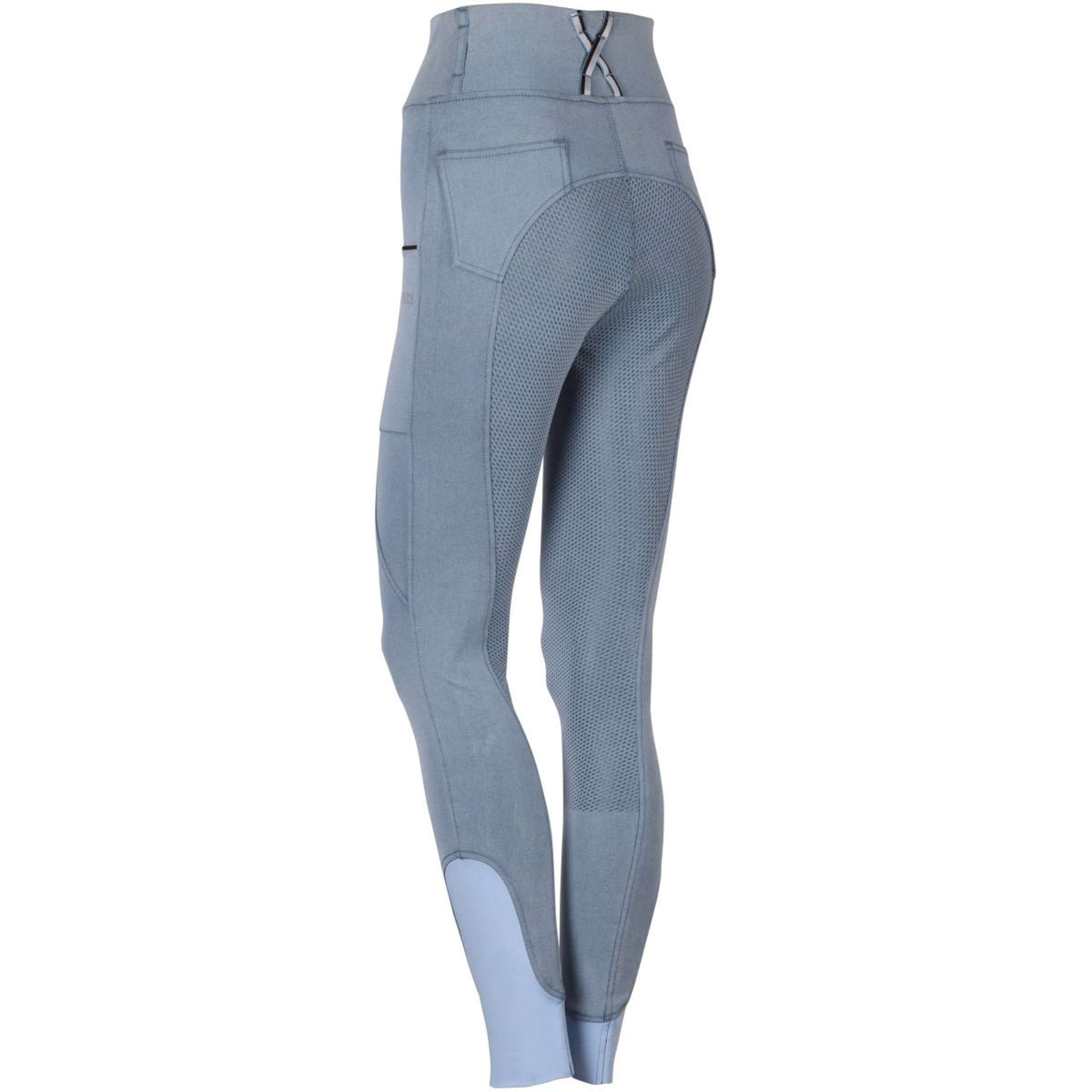 Harry's Horse Riding Legging Denim Just Ride Praia Full Grip Lightblue