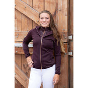 Harry's Horse Zip-Hoodie EQS Burgundy Bordeaux