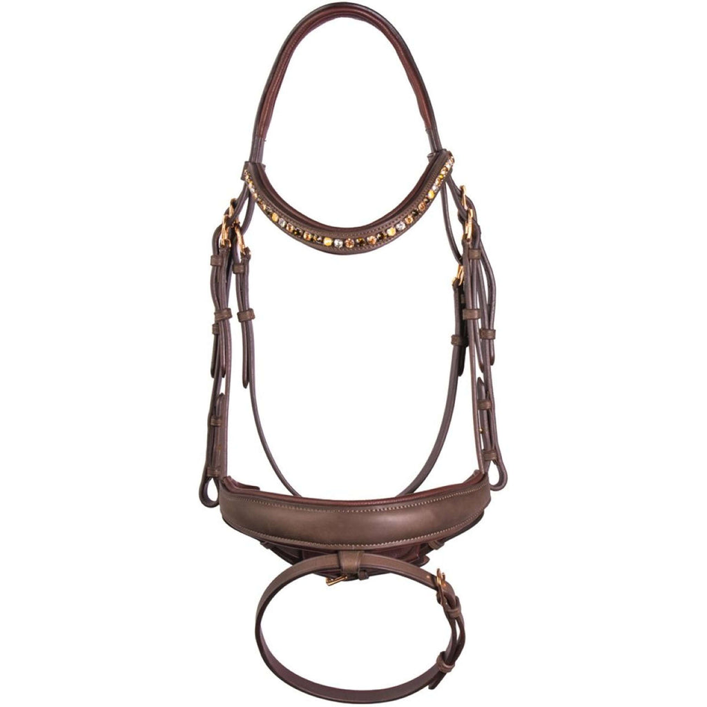 Harry's Horse Bridle Bombastic Crystals Brown
