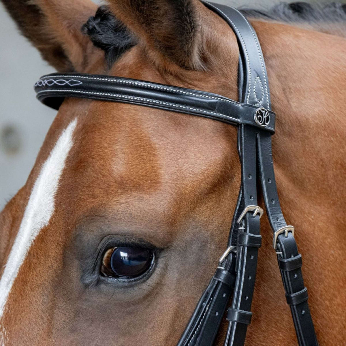 Harry's Horse Mexican Bridle Anatomic Black