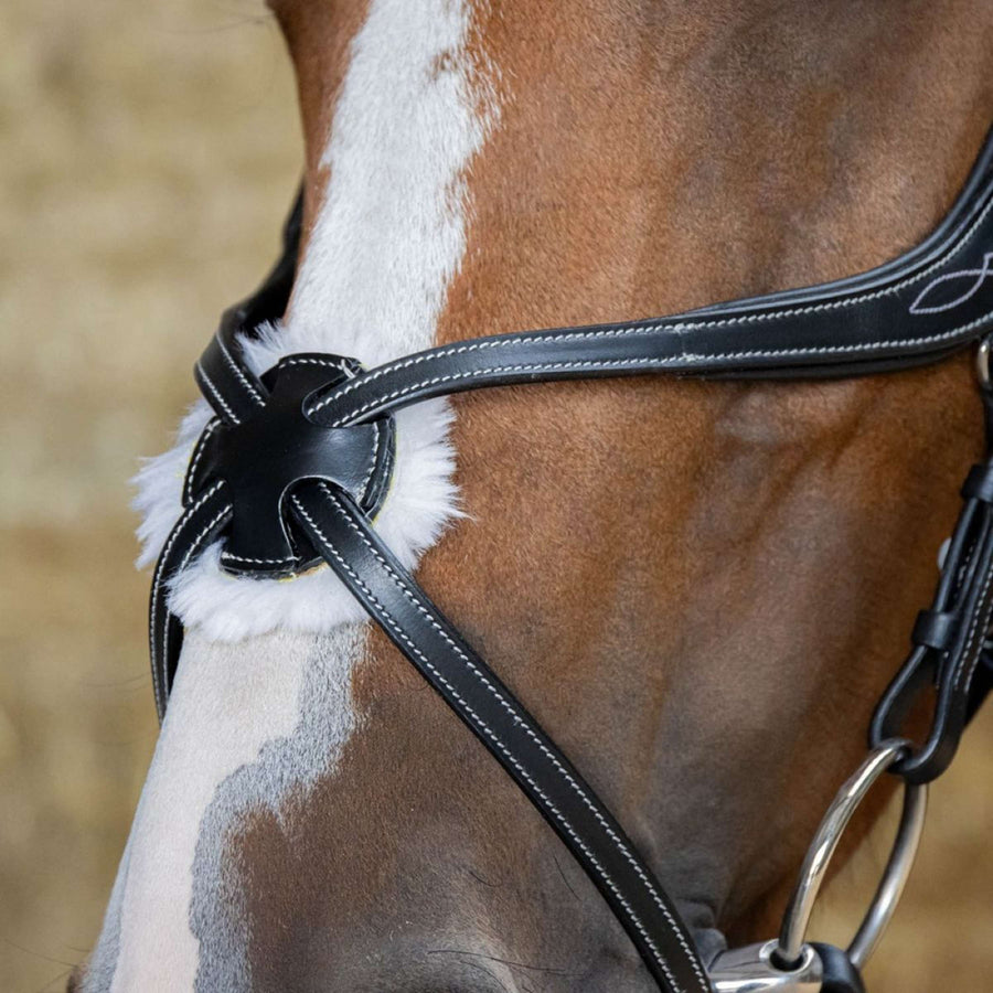 Harry's Horse Mexican Bridle Anatomic Black