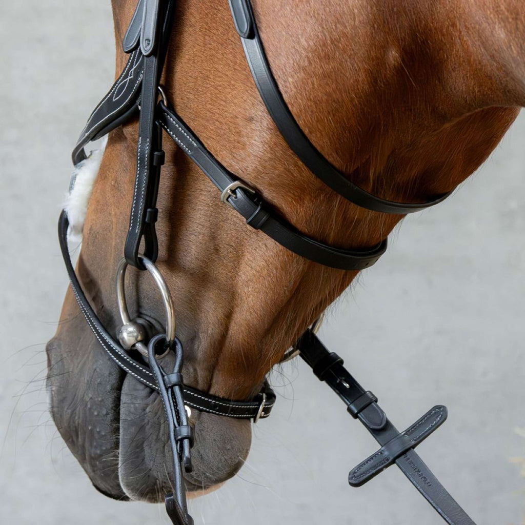 Harry's Horse Mexican Bridle Anatomic Black