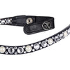 Harry's Horse Browband Diamond Pearl Silver
