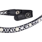 Harry's Horse Browband Diamond Pearl Silver