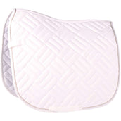 Harry's Horse Saddlepad EQS Burgundy Dressage White