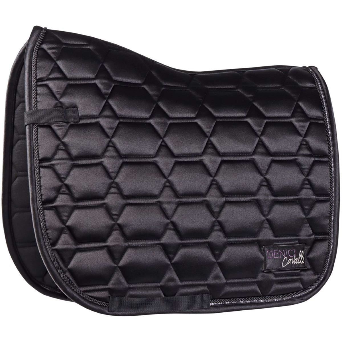 Harry's Horse Saddlepad Satin Denici Cavalli Amethyst General Purpose Black