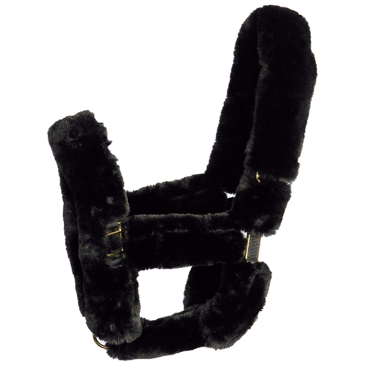 Harry's Horse Halter Cover Furry Black