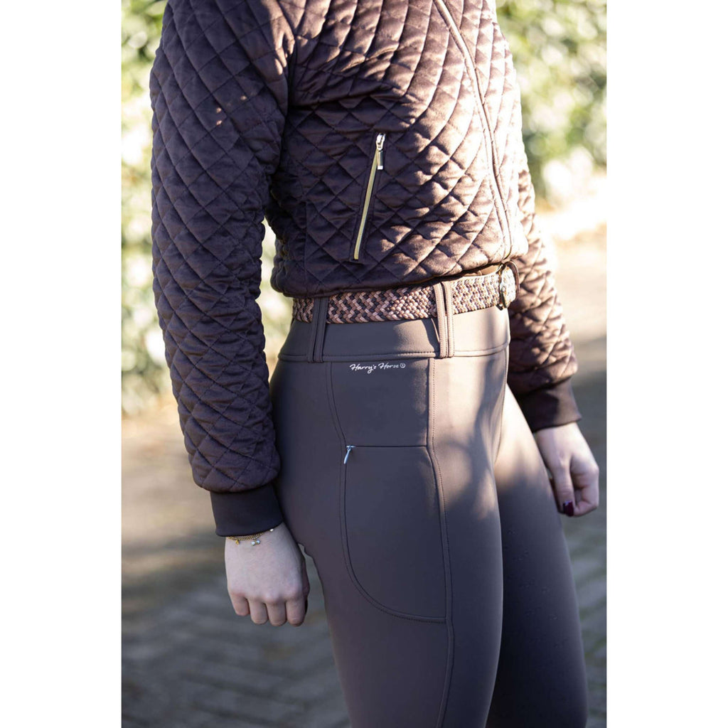 Harry's Horse Riding Legging Classy Full Grip Bracken