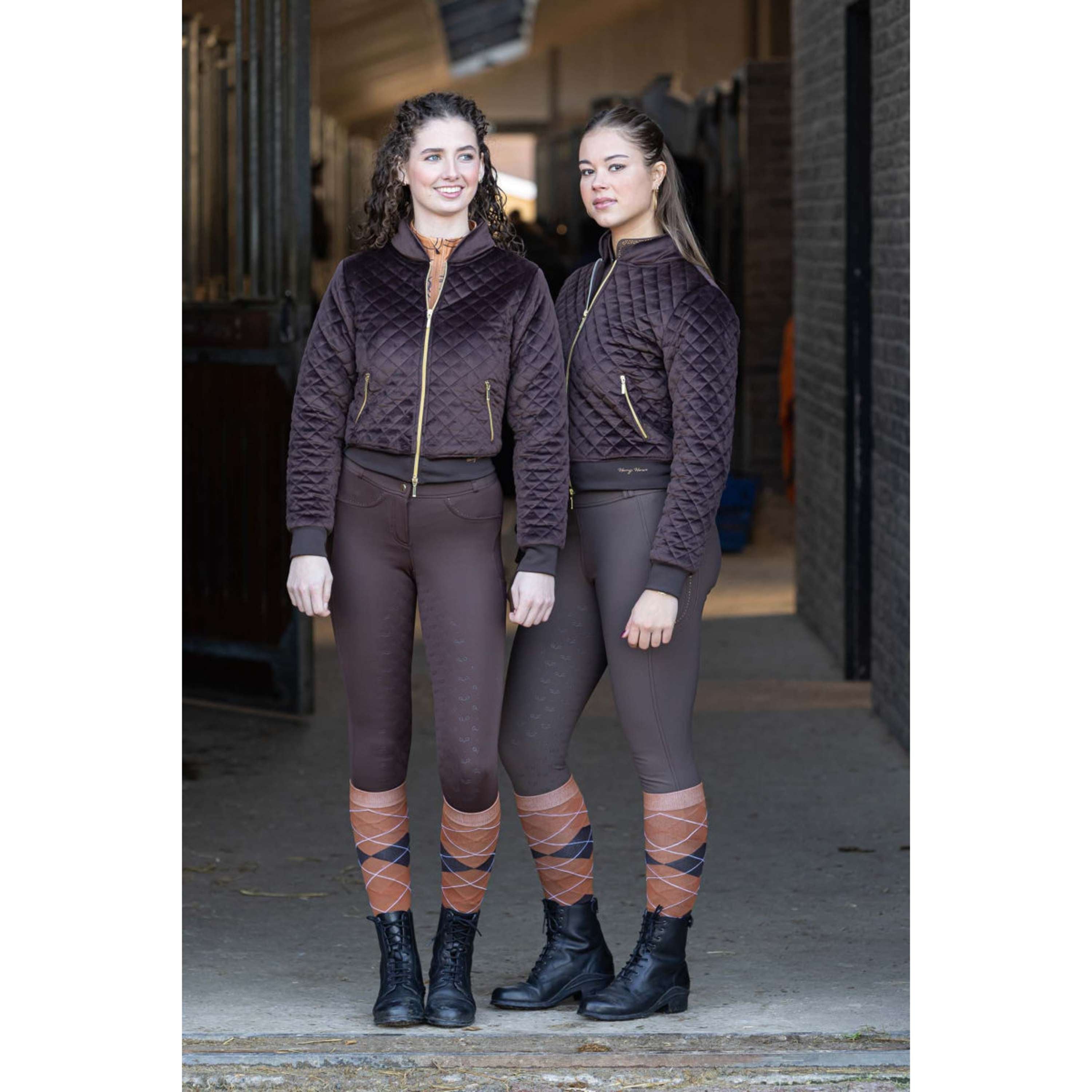 Harry's Horse Riding Legging Classy Full Grip Bracken