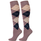 Harry's Horse Riding Socks Argyle Flint