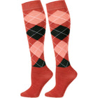 Harry's Horse Riding Socks Argyle Hot-Sauce