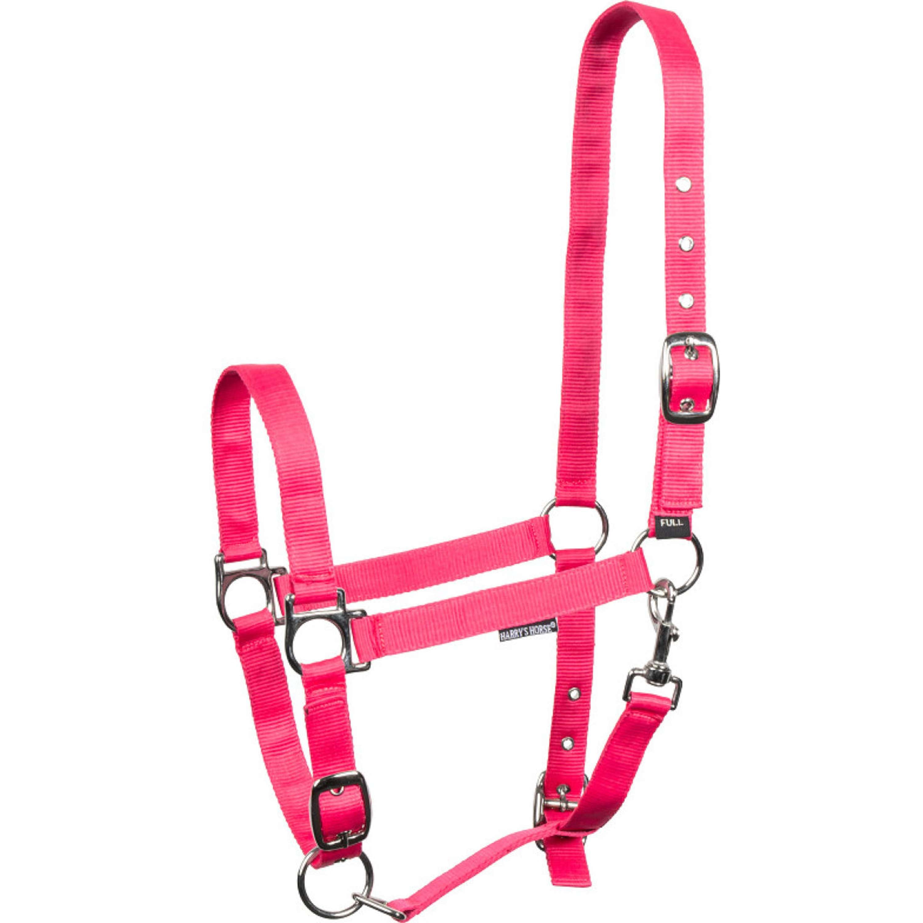 Harry's Horse Halter 3x Adjustable Fuchsia
