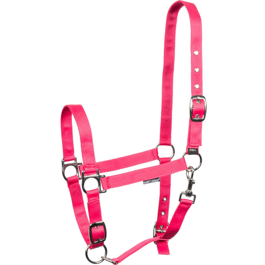Harry's Horse Halter 3x Adjustable Fuchsia