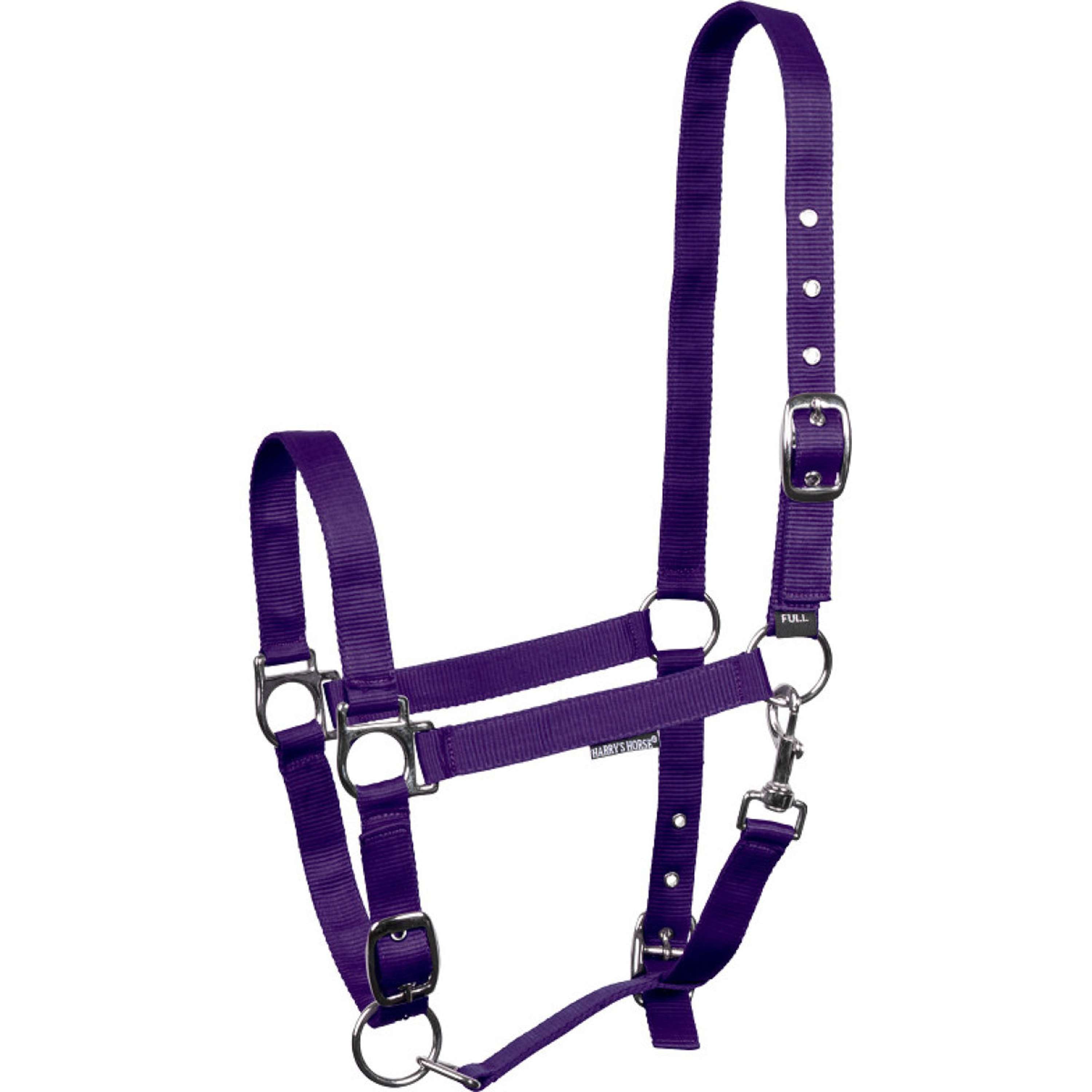 Harry's Horse Halter 3x Adjustable Purple