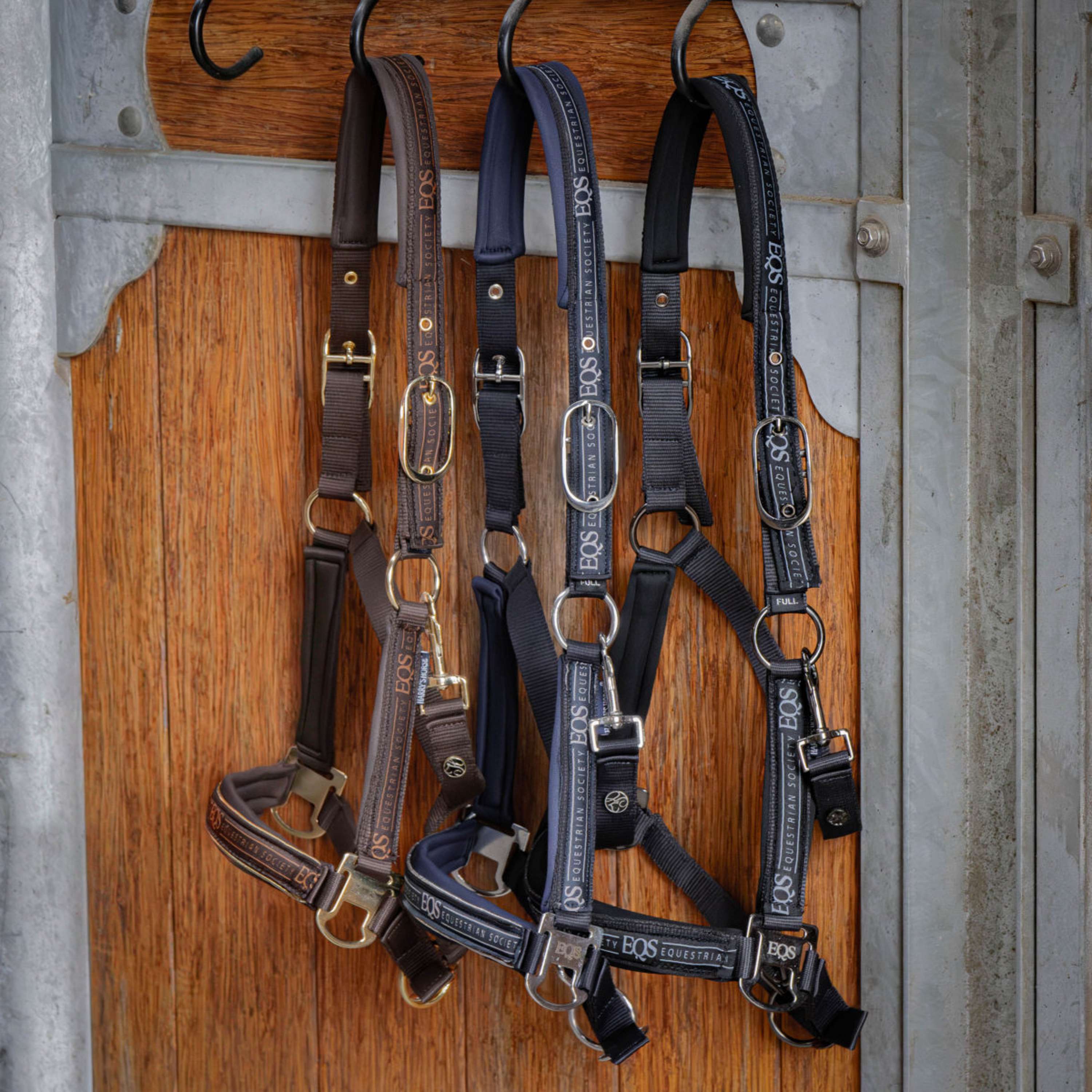 Harry's Horse Halter Set EQS Black-Sand