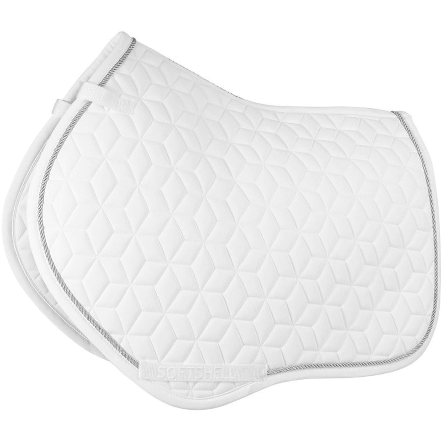 Harry's Horse Saddlepad Softshell Jumping White