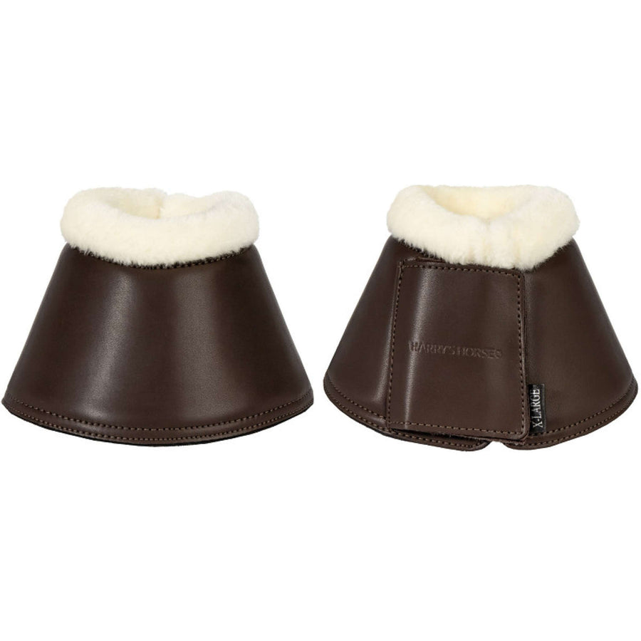 Harry's Horse Bell Boots Excellent Faux Fur Brown