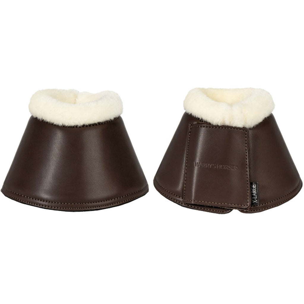 Harry's Horse Bell Boots Excellent Faux Fur Brown