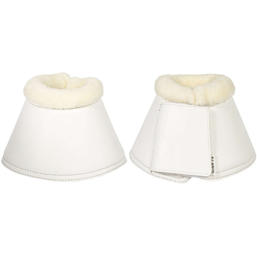 Harry's Horse Bell Boots Excellent Faux Fur White