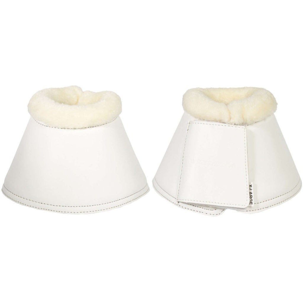 Harry's Horse Bell Boots Excellent Faux Fur White
